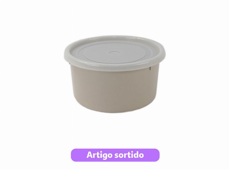Caixa Beclassic Redonda Codil 600 ml Cores Sortidas