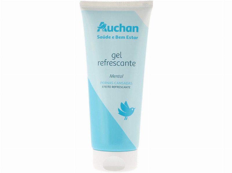 Gel Refrescante Auchan Saúde E Bem Estar Pernas Cansadas 200 ml
