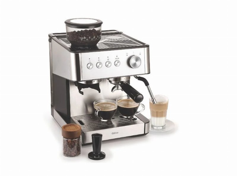Máquina Café Expresso Manual Qilive Combi Q.5233