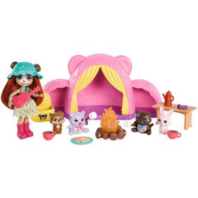 Enchantimals - Boneca Com Conjunto De Acampamento