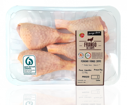Perninha De Frango Do Campo Embalada Pingo Doce 0.51Kg