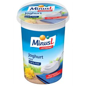 Iogurte Natural Sem Lactose Minus L 400 gr