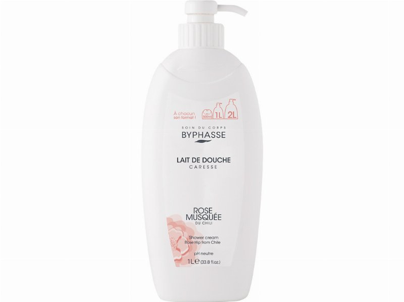 Gel Banho Byphasse Rosa Mosqueta 1Lt