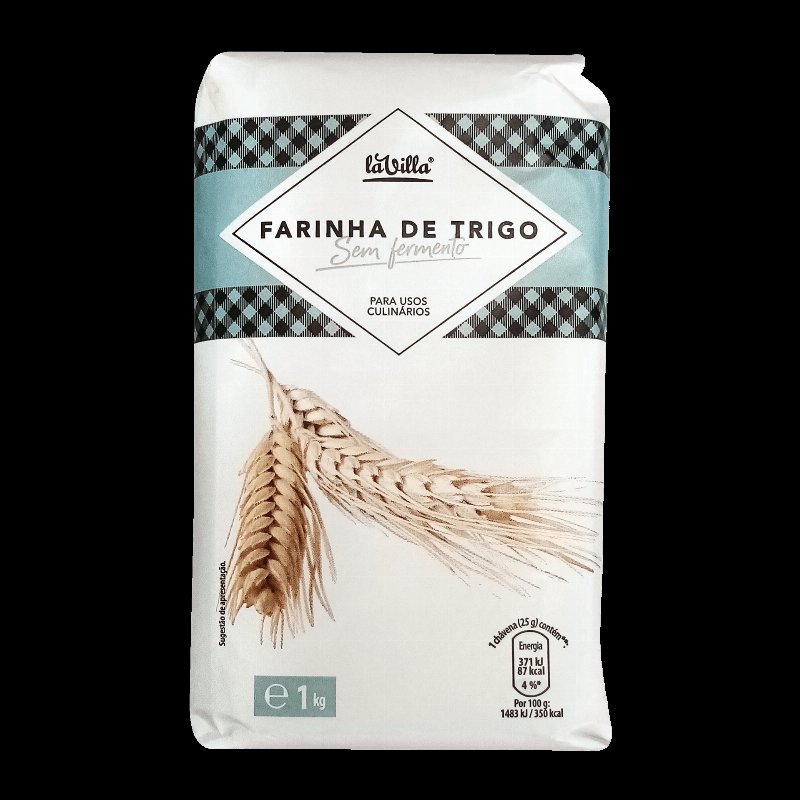 Farinha De Trigo Sem Fermento 1 kg