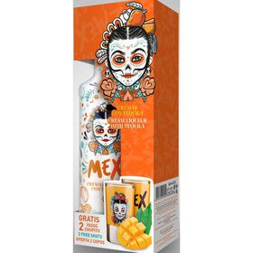 Licor Mex Tequila E Manga Com 2 Copos