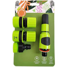 Kit Pistola De Rega Com 4 Acessórios Verde