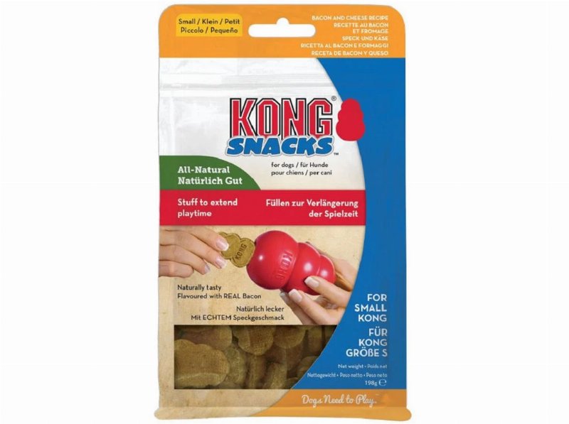 Biscoitos Para Cão Kong Bacon&Cheese Small 200 gr