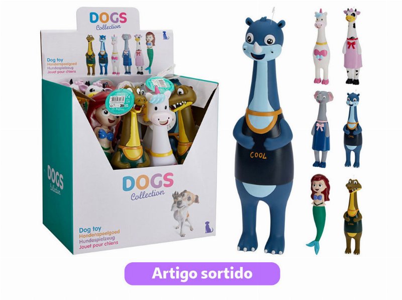Brinquedo Para Cão Dogs Collection Vinil Fantasia 32Cm Modelos Sortidos