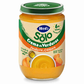 Refeição Creme De Cenoura E Abóbora +6M Hero Solo 190 gr