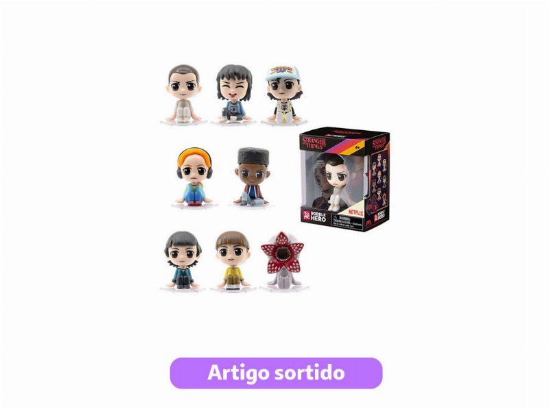 Figura Stranger Things Bobble Hero Modelos Sortidos