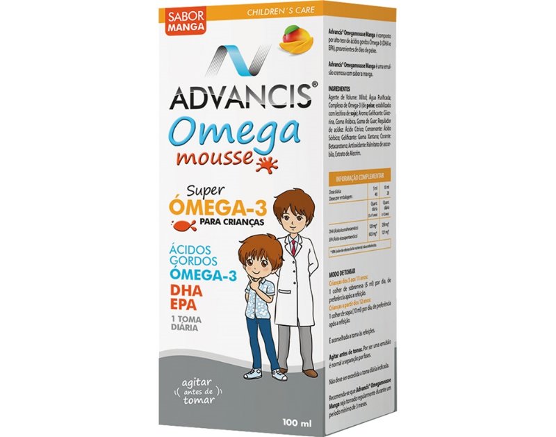 Suplemento Advancis Omegamouse Manga 100 ml