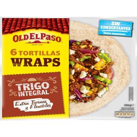 Wrap Trigo Integral Old El Paso 350 gr (6 Un)