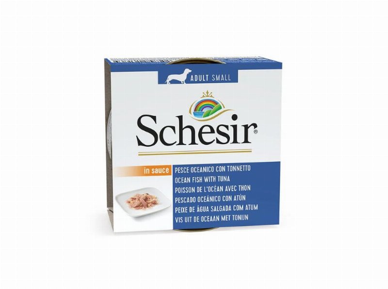 Comida Húmida Cão Schesir Peixe Oceano/Atum 85 g
