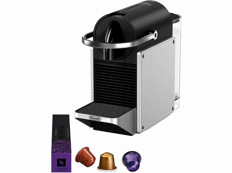 Máquina De Café Nespresso De'longhi Pixie En127.S Inox 19 Bar 1260W