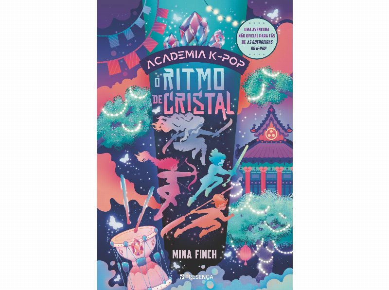 Livro O Ritmo De Cristal - Academia K-Pop Mina Finch