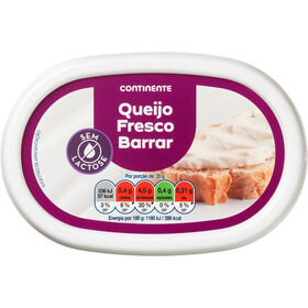 Queijo Para Barrar Sem Lactose Continente 200 gr