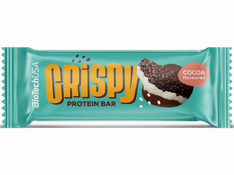 Barras Proteina Biotech Usa Crispy Cacau 40 g