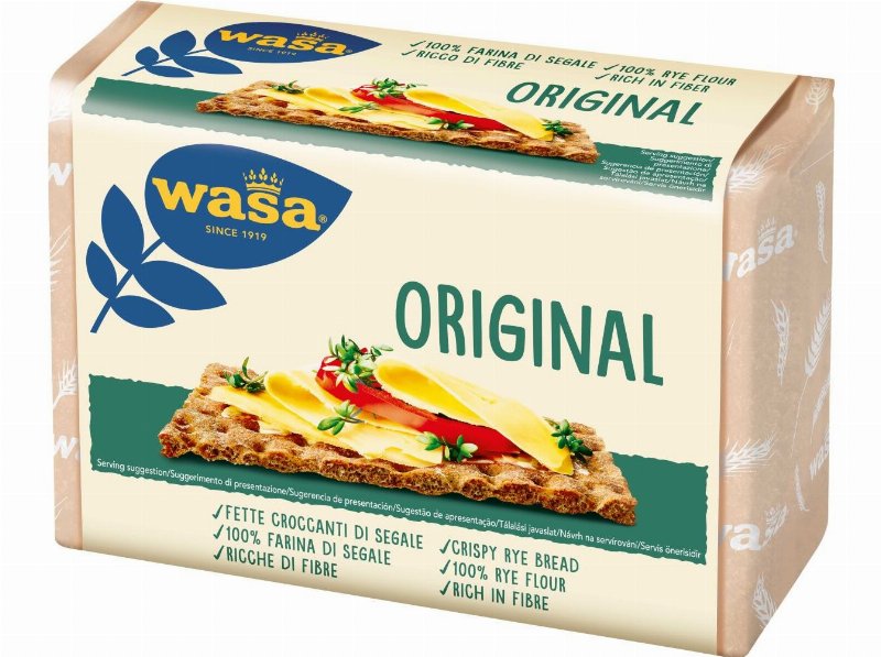 Pão Wasa Crocante Original Com Farinha Centeio 275 g