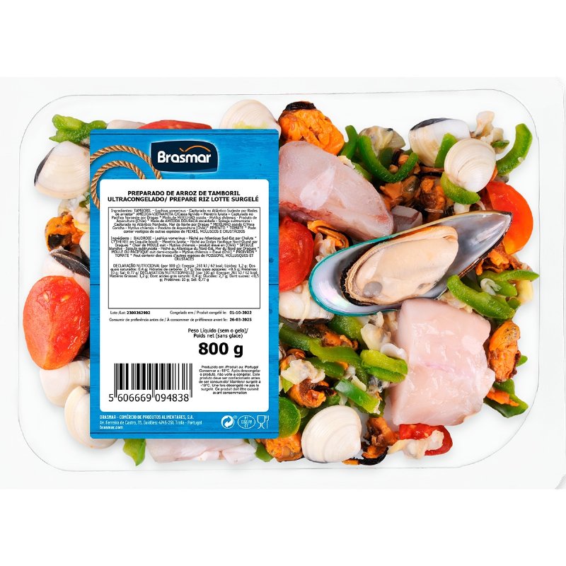Preparado De Arroz De Tamboril 800 g