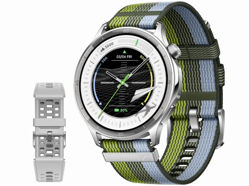 Smartwatch Oppo Watch S Prata +Strap 22M Cinza