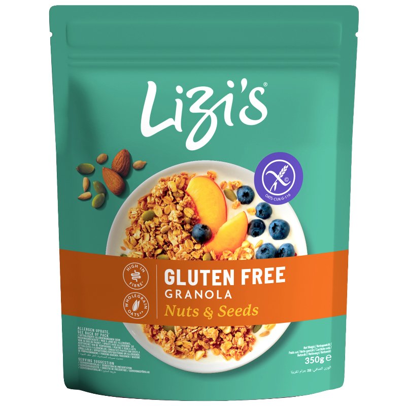 Granola Sem Glúten Free Noz E Sementes 350 g