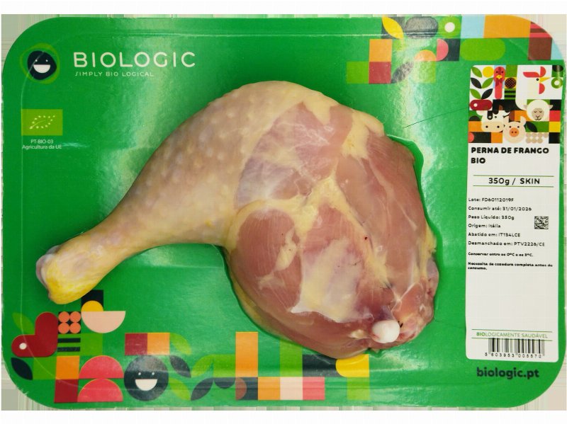 Perna Frango Biologic Bio 350 g