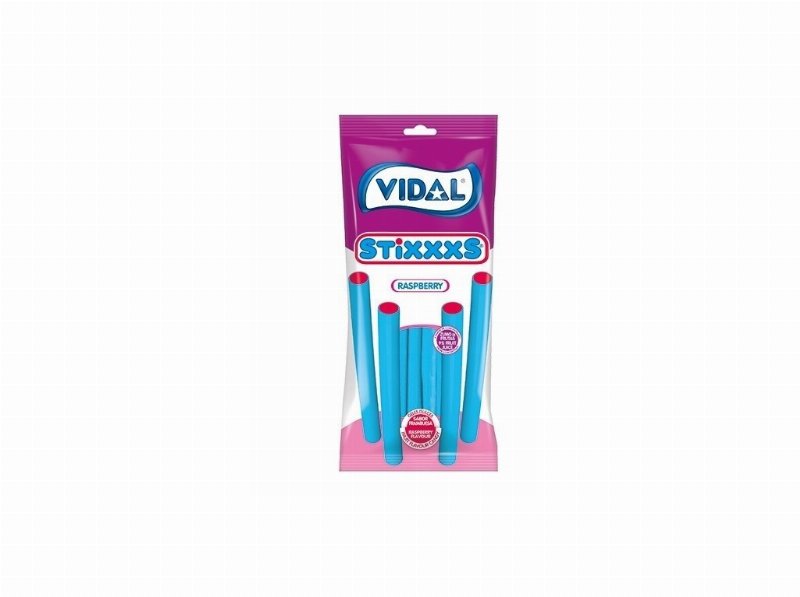 Gomas Vidal Stixxxs Framboesa 90 g