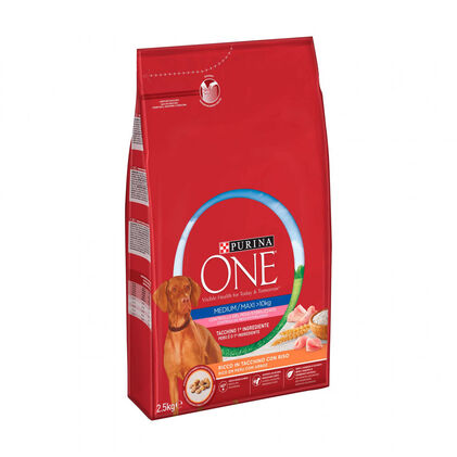 Comida Seca Para Cão +10 kg Controlo De Peso Com Peru Purina One 2.5Kg