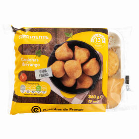 Coxinhas De Frango Continente 360 gr (9 Un)