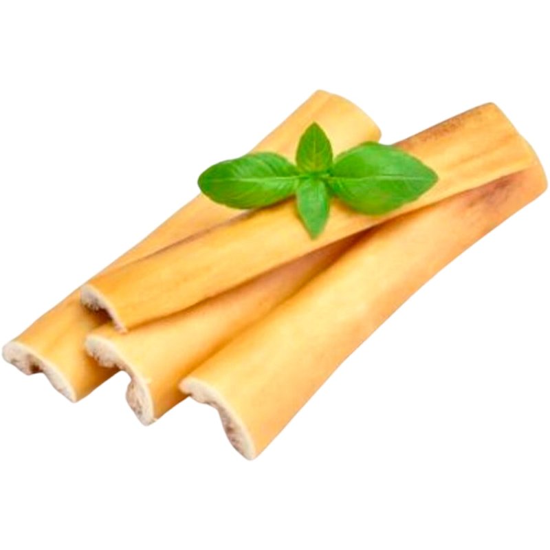Snack Para Cão Couro Enrolado 24 Cm 4 unidades