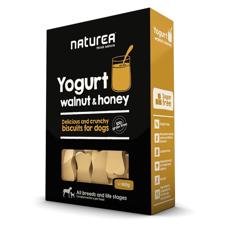 Snacks Cão Naturea Biscoitos Noz E Mel 140 g