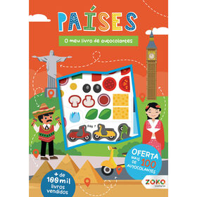 O Meu Livro De Autocolantes - Os Países