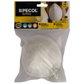 Conjunto Máscaras Descartáveis Pecol 5 Un