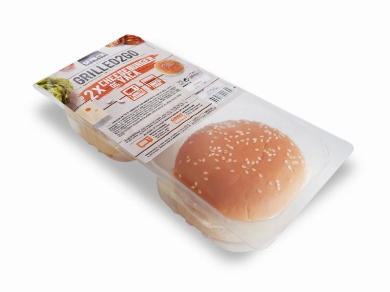 Cheeseburguer Carne De Vaca Snock 2X100 g