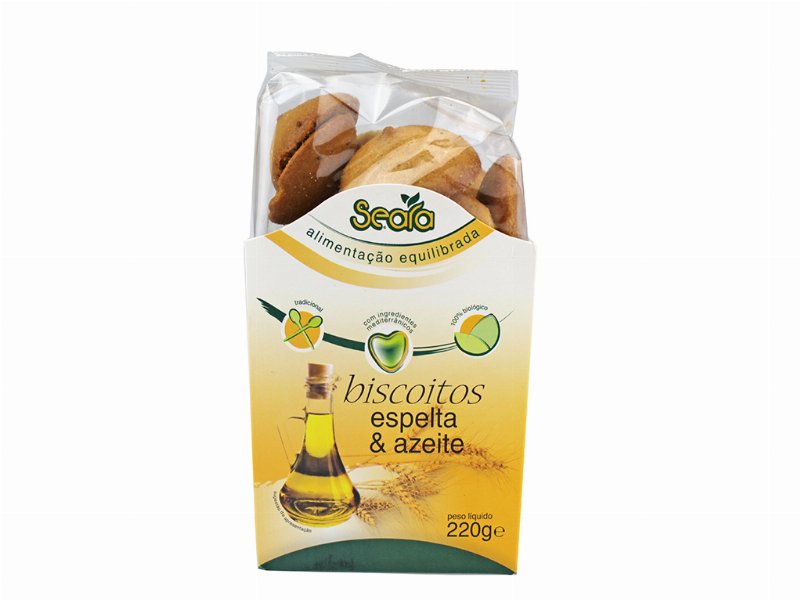 Biscoitos Seara Espelta Com Azeite Bio 220 g