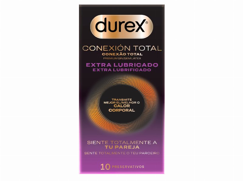 Preservativos Durex Conexão Total Extra Lub 10 Un