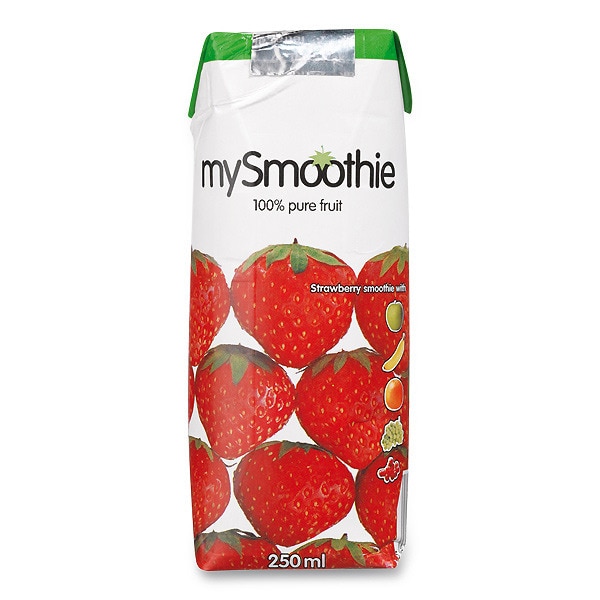 100% Sumo De Morango 25 cl