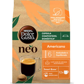 Cápsulas De Café Americano Int 6 Nescafé Dolce Gusto Neo 12 Un