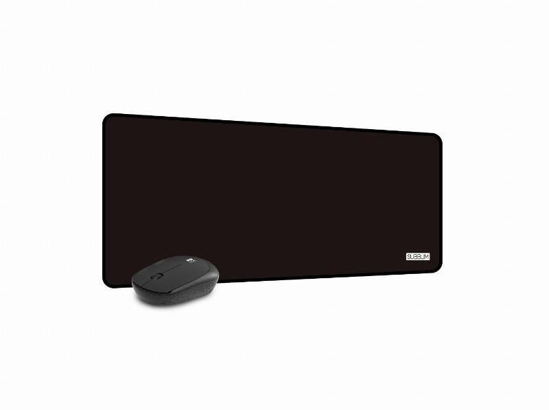 Tapete Rato+Rato S/ Fio Subblim Submp-03Hp001 Preto