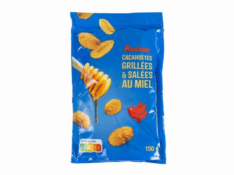 Amendoim Frito Auchan Com Mel E Sal 150 g
