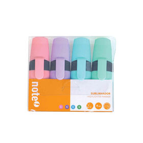 Sublinhador De Tinta Fluorescente E Pastel Note!