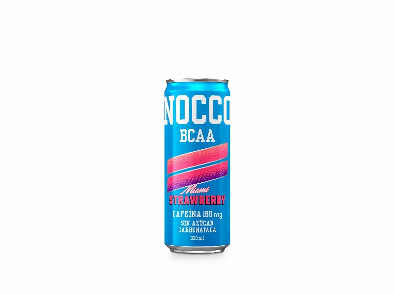 Bebida Energética Nocco Bcaa Miami Strawberrry 0.33 l(Sdr)