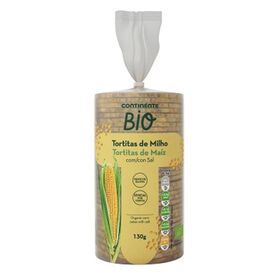 Tortitas De Milho Sem Glúten Continente Bio 130 gr