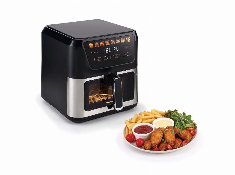 Fritadeira Air Fryer Qilive Q.5332 Inox 8 l