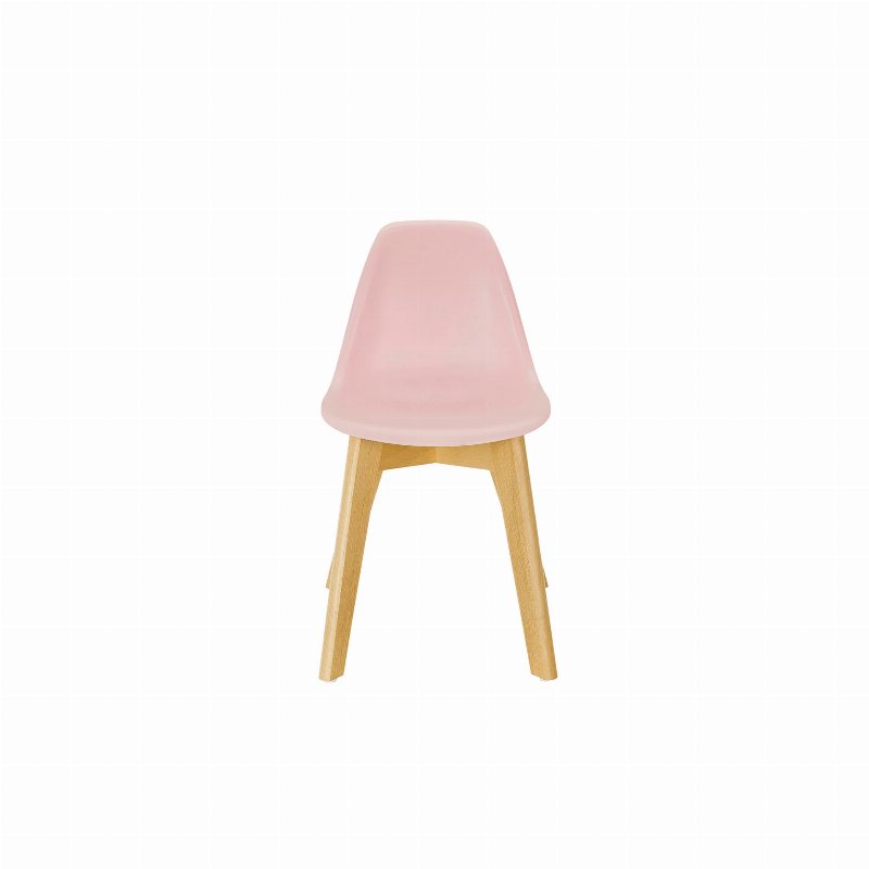 Cadeira Escandinava Rosa Infantil