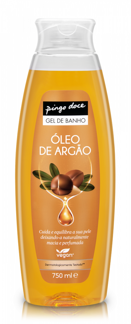 Gel De Banho Óleo De Argão Pingo Doce 0.75L