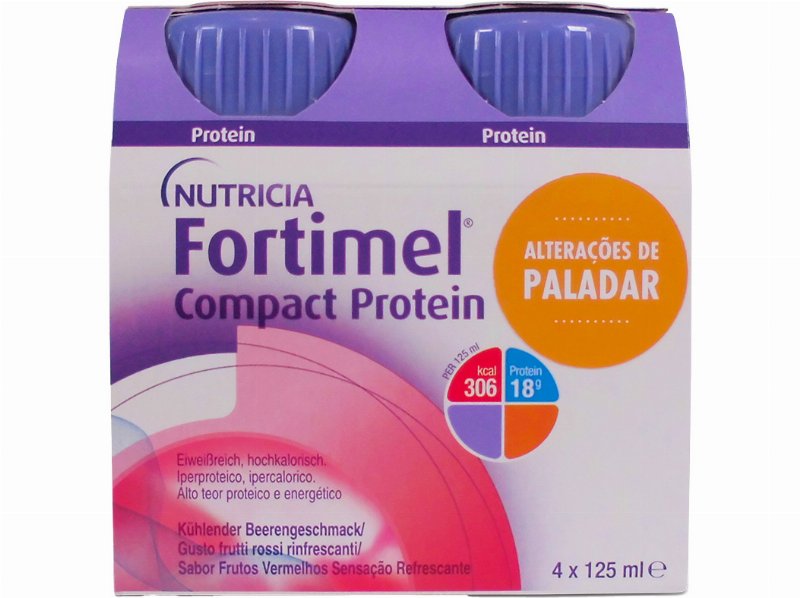 Suplemento Fortimel Compact Fr Vermelhos 4X125 ml
