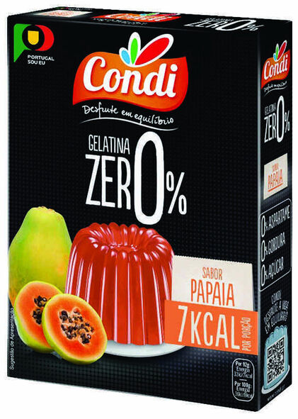 Gelatina Em Pó De Papaia 0% Açúcar Condi 0.03Kg