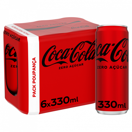 Refrigerante Coca-Cola Zero Pack 6 Coca-Cola 6x1.98L