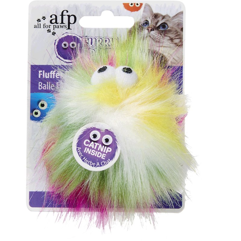 Brinquedo Para Gato Furry Bola 10Cm